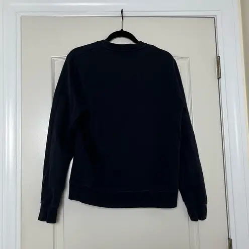 Sandro Casper The Ghost Unisex Sweatshirt Black Size S/M