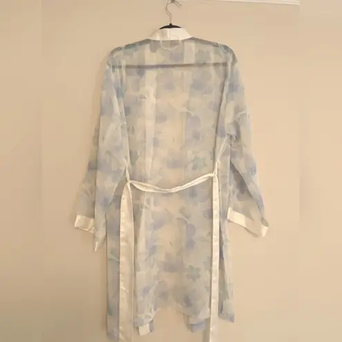 Valerie Stevens Set! Vintage Floral Robe & Slip Lingerie Set – Size M