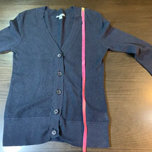 James Perse 2 Los Angeles Cotton Cashmere Knit Cardigan Sweater Womens Medium - Image 9