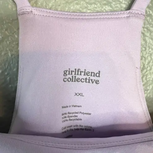 Girlfriend Collective Float Willa Strappy Tank Size XXL Racerback Lavender NWT
