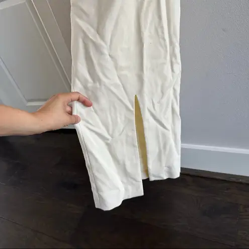 Alexis NWT Rohani Halter Jumpsuit New Size medium. Elegant Cream Jumpsuit