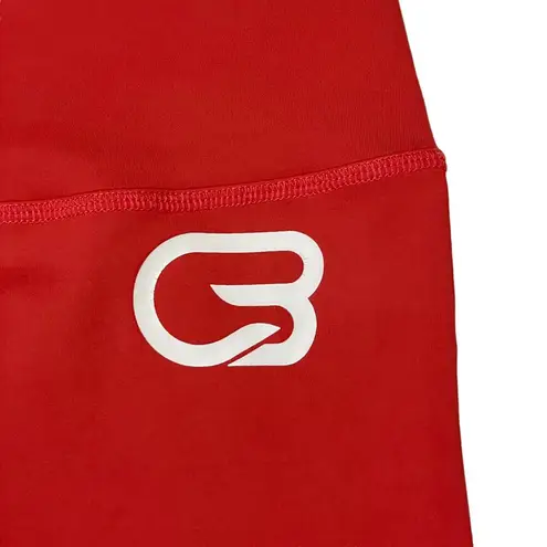 Beyond Yoga Cycle Bar X Cropped Leggings - Red - Medium