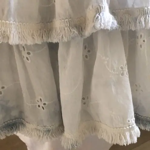 Surf Gypsy ruffle eyelet dress