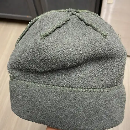 The North Face Olive Green Fleece Hat