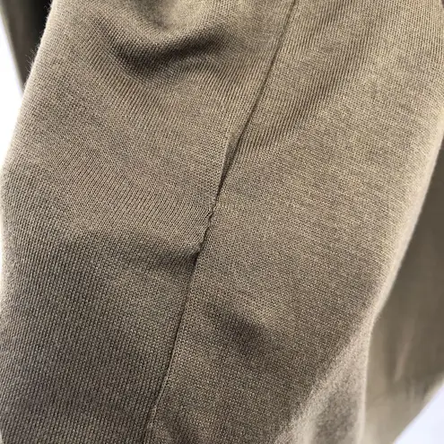 Theory ‎ Easy Ribbed V-Neck Hoodie Pettit