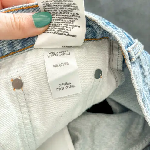 AGOLDE  Dee Short Denim Digit