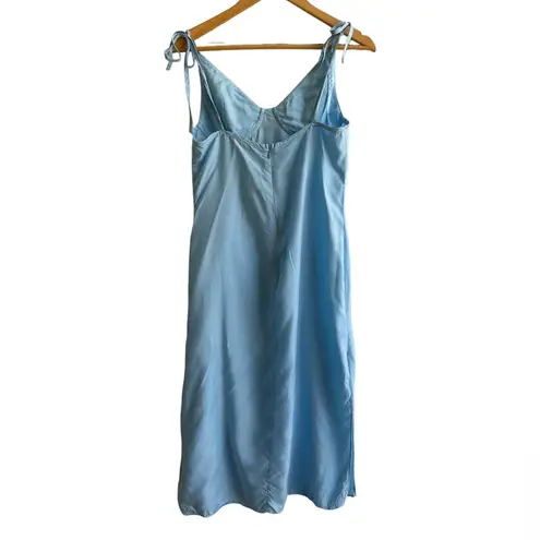 Corset Cami Sleep Dress Blue Size 6