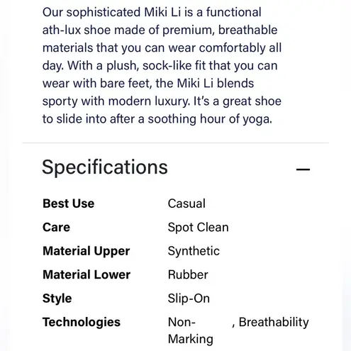 EUC OluKai Miki Li Sneakers Grey Black Size 8.5 Retail $130.00 Gray