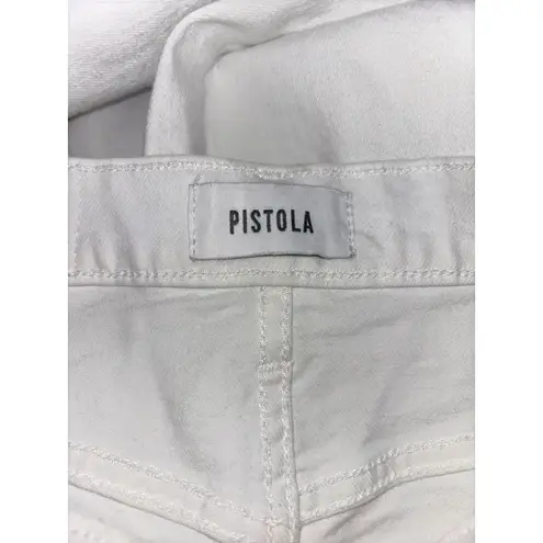 Pistola NWOT Women's White Jennifer Skinny Lightly Distressed Ankle Jean Size 26