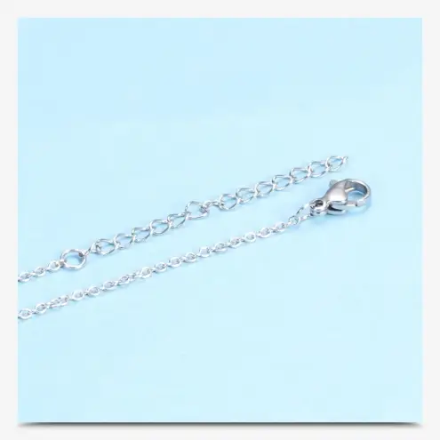 Boutique NEW 18k Gold Plated White Ceramic Bezel Set Diamond Pendant Necklace, 18-20”‎