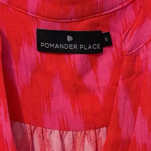Tuckernuck Pomander Place Hot Pink Ikat Kenzo Mini Dress Size Small