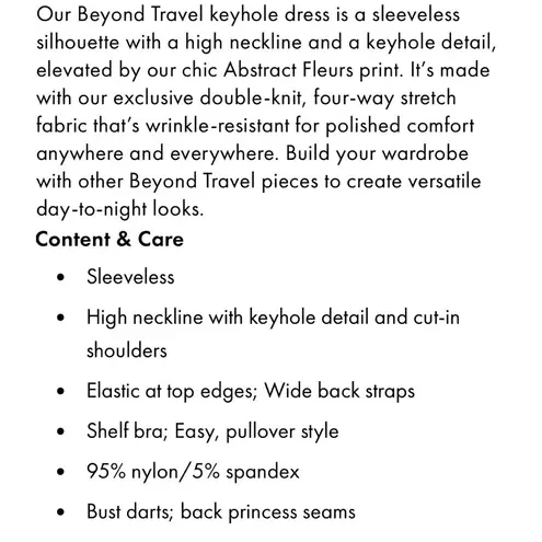 Boston Proper Beyond Travel Abstract Fleurs Keyhole Purple Dress Size XL NWT