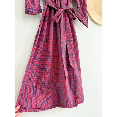 DOÊN Doen | Ranger Dress Rossendale Valley Plaid | Sz XS Red