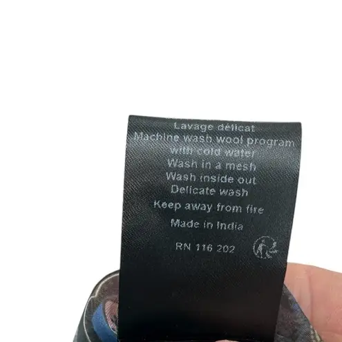 Zadig & Voltaire Top Talisa Print Blouse In Noir Sheer Paisley Black Size Small