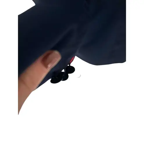 Brooks Brothers Red Fleece Navy Blue Lined Wool Blazer Womens Size 14 Office