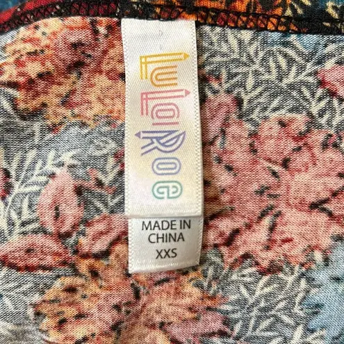 LuLaRoe #271 , floral baby doll printed top Size XXS