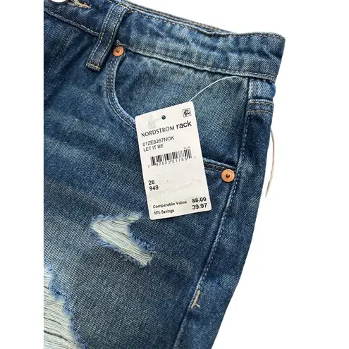 BLANKNYC The Barrow Denim Shorts Size 26 NEW Blue