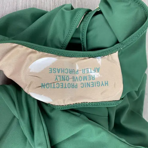 Summersalt Olive Green The Sidestroke One Piece Swimsuit Sz.12 NWT