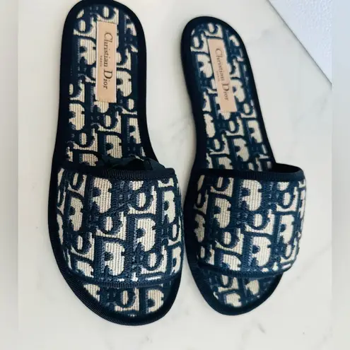 Christian Dior Dior Chez Moi Oblique Slides - Image 4