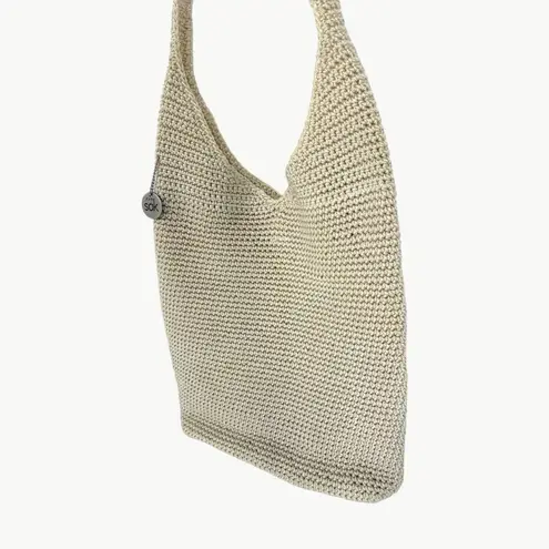 The Sak NWOT Crochet Shoulder Hobo 120 Bag 2000s Boho Y2K Aesthetic | OS | Cream