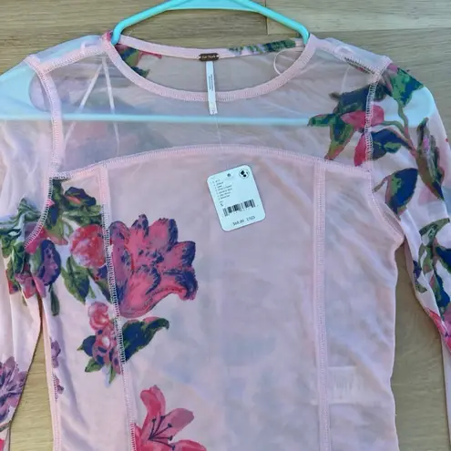 Free People NWT  Mesh Top