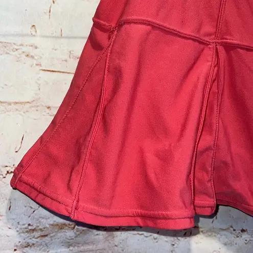 Nike  women’s pink tennis skirt skirt pleated medium built in shorts stretch