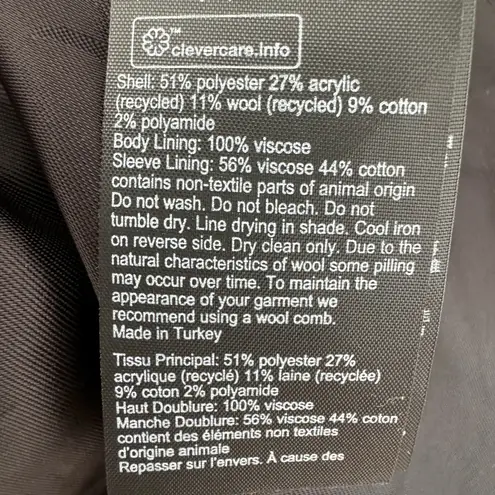 ALLSAINTS NWT All Saints Leopard Print Oversized Coat