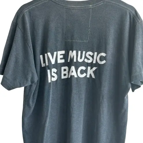 Aviator Nation Smiley Face Austin City Limits Music Festival Gray T Shirt Size L