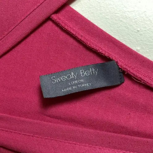 Sweaty Betty | Take It Easy Drop Waist Sleeveless Mini Dress Tayberry Pink XS/S