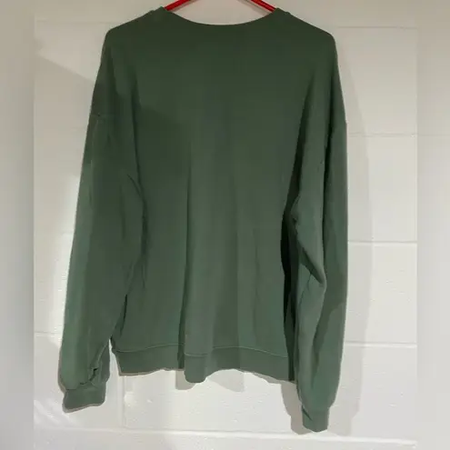 Grayson Threads Graphic green crewneck small thumbnail 2
