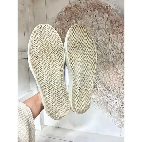 RE/DONE 90s Leather/Suede Lace Up Low Top Skate Sneakers White Women's 40 / 9.5