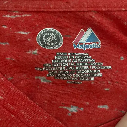 Nhl Detroit Red Wings Tee Size Small