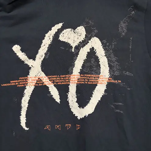 XO The Weeknd The End After Hours Till Dawn Tour Oversized T-Shirt Medium
