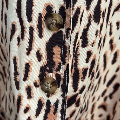 Joie NWOT  Jailee Jumpsuit Animal Print Size Large - Image 11