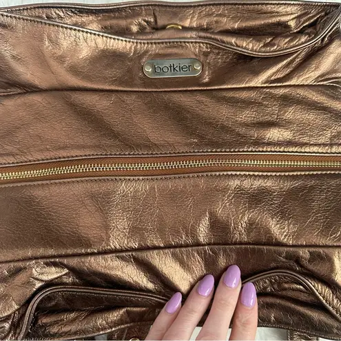 Botkier Trigger Metallic Bronze Satchel