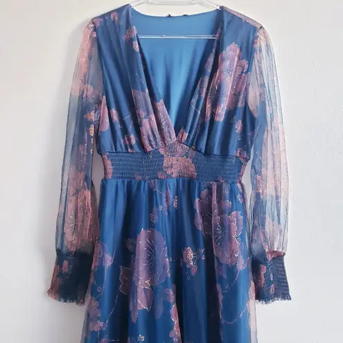 Baltic Born Layla Tulle Maxi Dress Long Sleeve New Without Tags