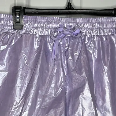 Zyia Active Women XL Lilac Purple Shine Bomber Running Shorts Liner