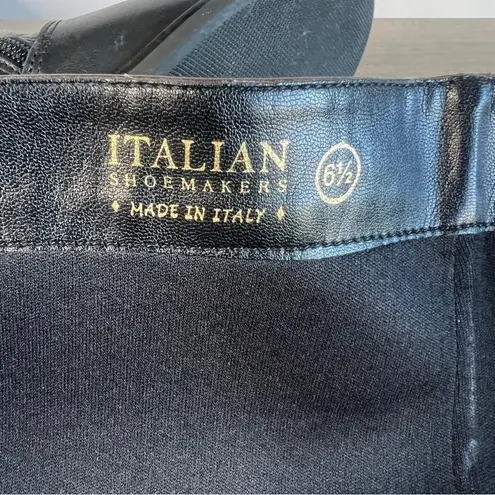 Italian Shoemakers Gilda Women's Tall Black and Brown Boot Size 6.5 SKU#11-2346