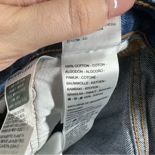 Levi's Levi’s‎ Premium Dark Wash Distressed 501 High Rise Jeans