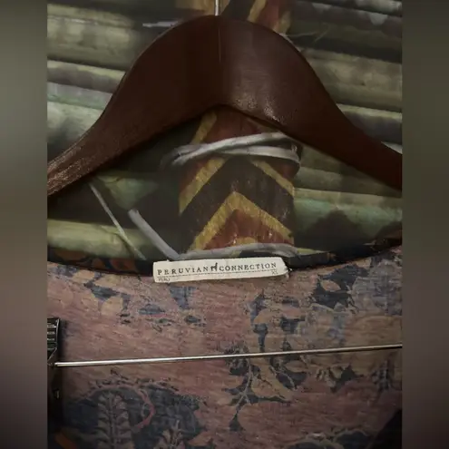 Peruvian Connection Beatrice Dress – XS (Fits XS–S) – 100% Pima Cotton - Western