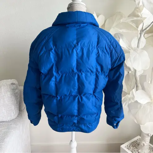 Bogner Blue Goose Down Puffer Ski Long Sleeve Jacket Size 12