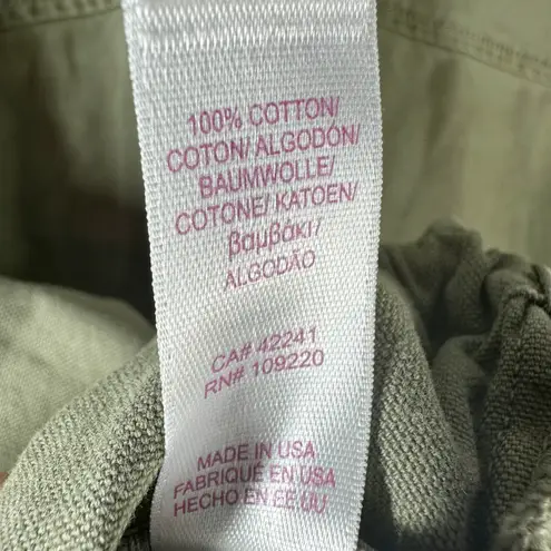 Velvet by Graham & Spencer Nicola Casual Jacket Size Large Green