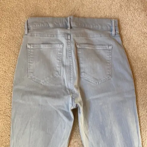 Loft Ann Taylor  high rise light wash jeans in size 2