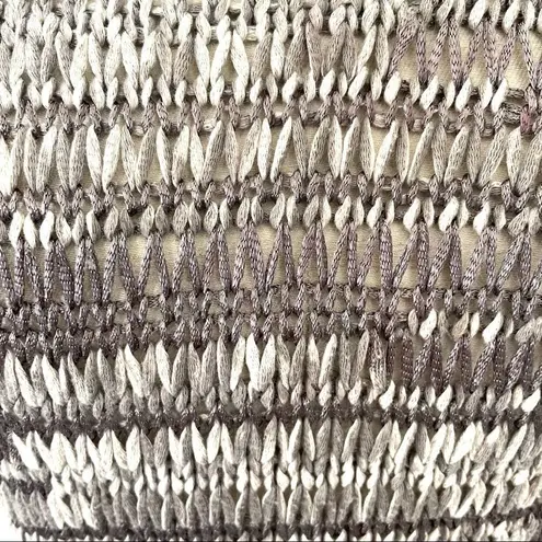 Anthropologie Anthro Moth grey marled knit sweater tank