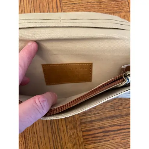 JOYN HANDMADE IN THE HIMALAYAS FOLDOVER WALLET Blue