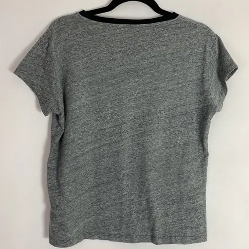 Ba&sh  Universite gray ringer tee size XS