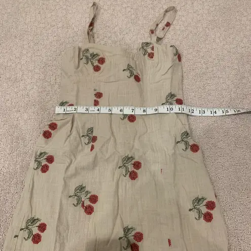 Urban Outfitters  | Sweet On You Cherry Print Cotton Mini Dress | XS