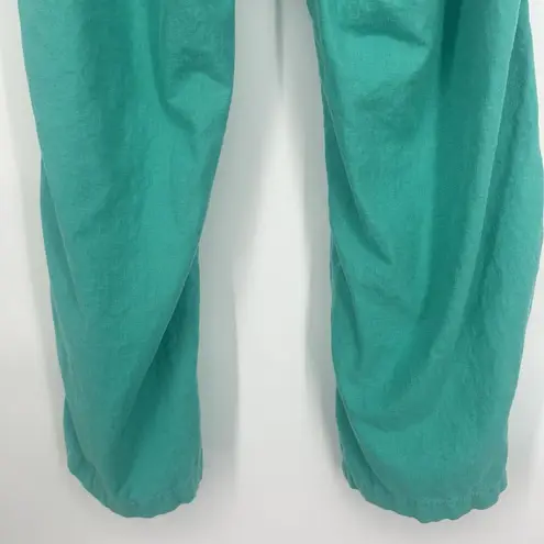 Cato  Est 1946 Linen Blend Pants Green Pull On Wide Leg Pockets Causal Size 18/20