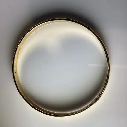 Monet Gold Tone Bangle Bracelet