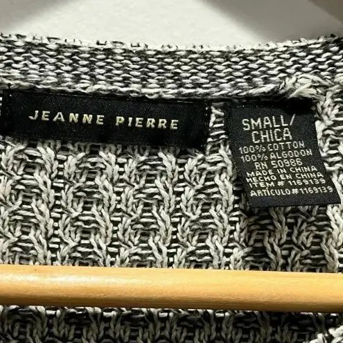 Jeanne pierre New  Women’s Textured‎ Knit Sweater Small